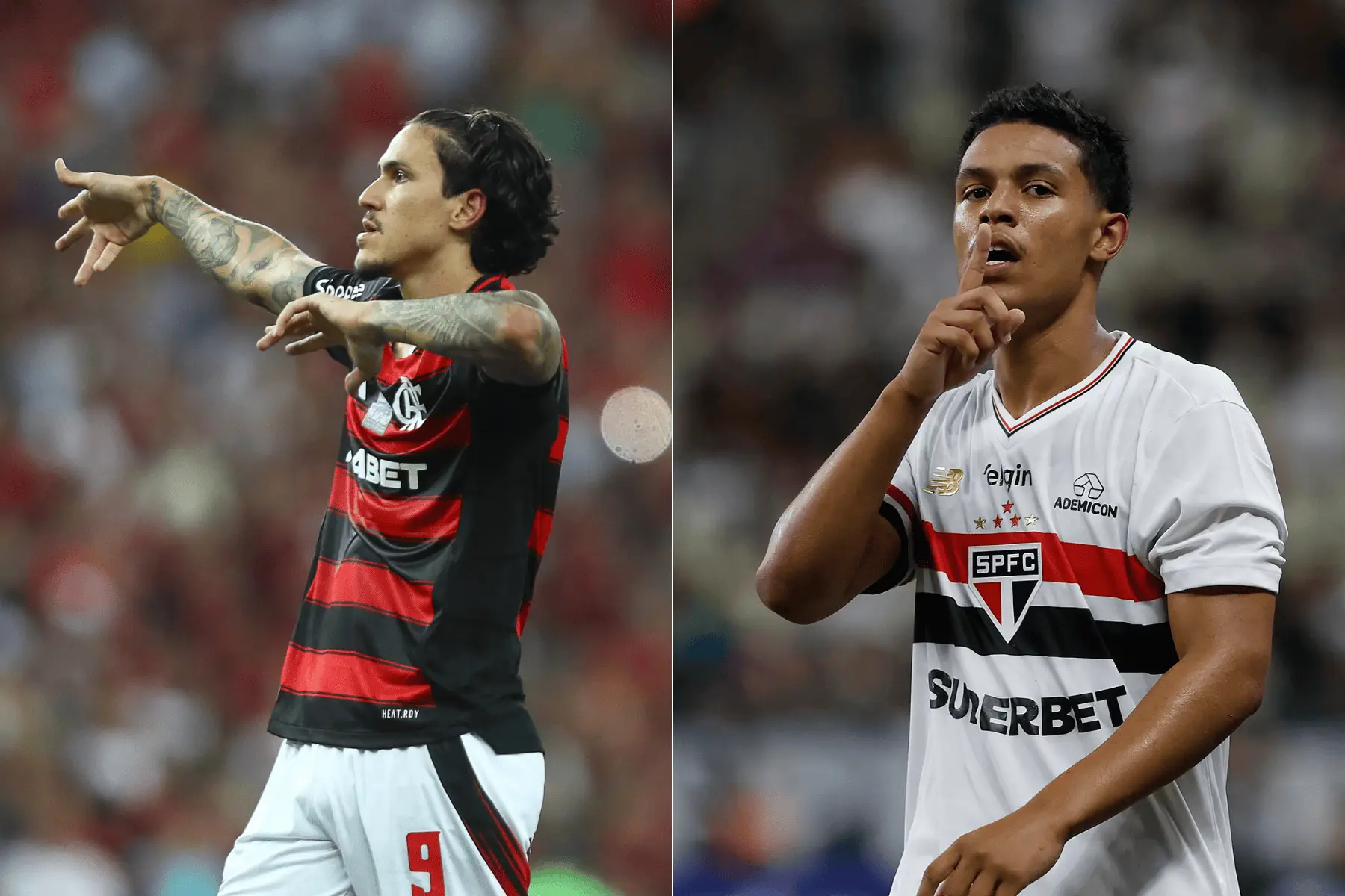 Flamengo e São Paulo seguem invictos no Brasileirão