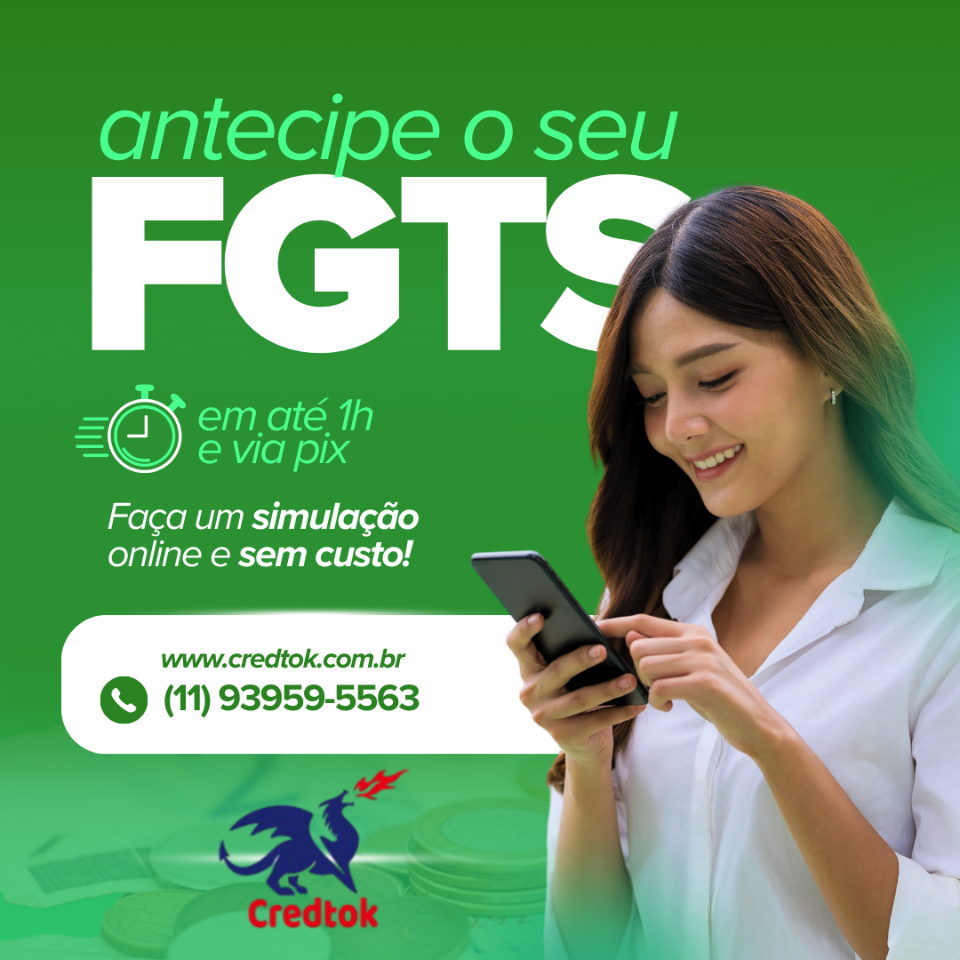 Antecipe seu FGTS