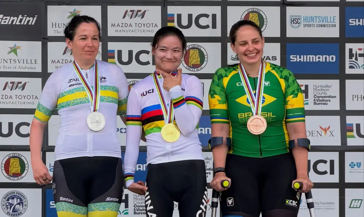 Brasil encerra Mundial de paraciclismo de estrada com cinco medalhas 1 Brasil encerra Mundial de paraciclismo de estrada com cinco medalhas