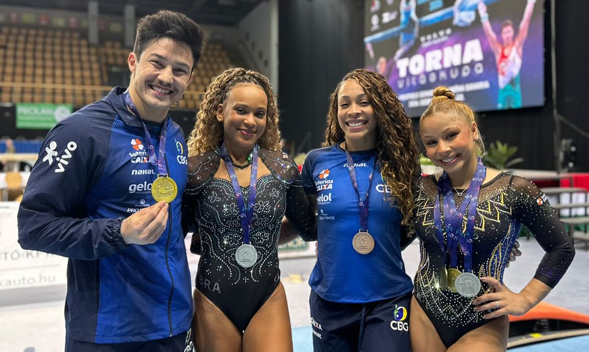 Brasil fecha Copa do Mundo de ginástica com mais cinco pódios 1 Brasil fecha Copa do Mundo de ginástica com mais cinco pódios
