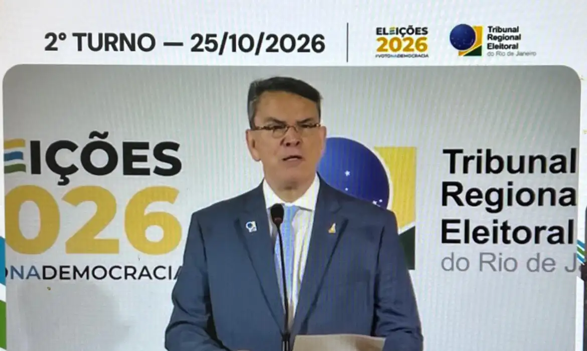 Presidente do TRE-RJ pede aos eleitores que compareçam às urnas 1 Presidente do TRE-RJ pede aos eleitores que compareçam às urnas